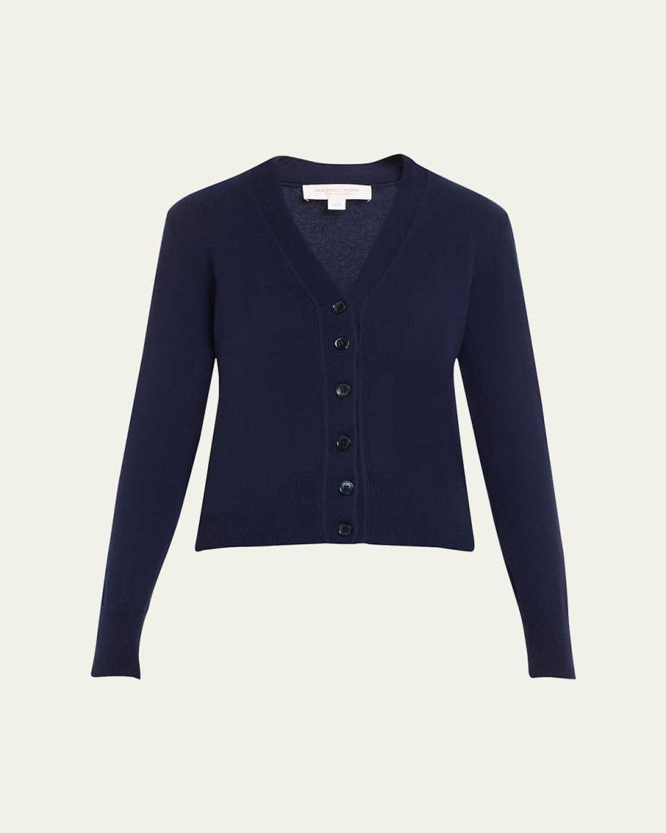 V-Neck Cashmere Baby Cardigan